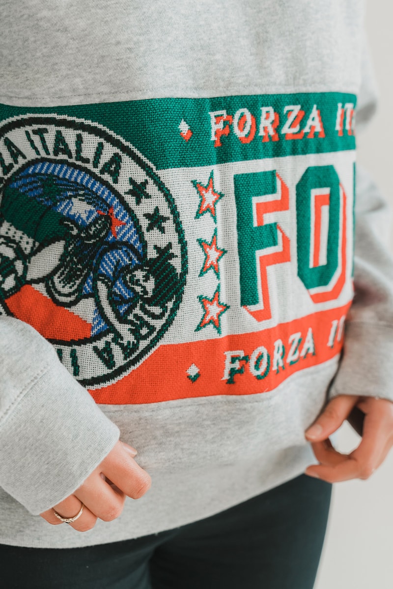 Art of Football Upcycling Vintage Scarf Jumper collection release information