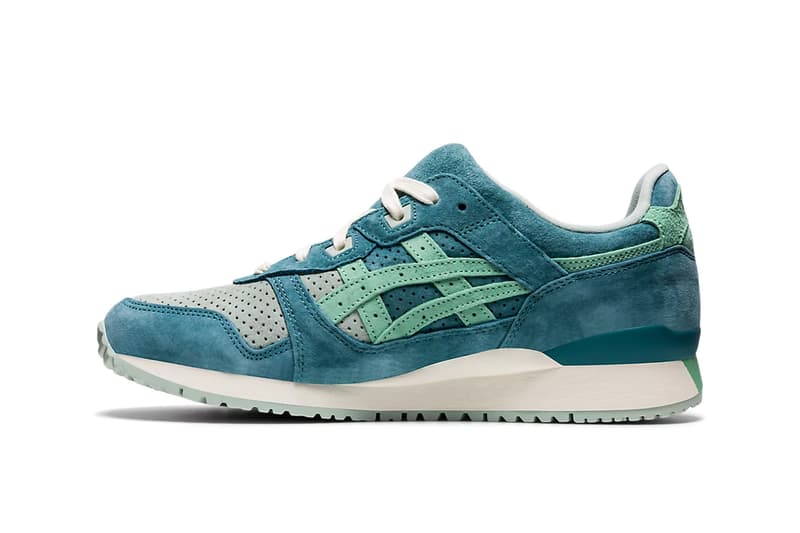 asics gel lyte 3 kadomatsu pack wood crepe plum blossom misty pine seafoam release info store list buying guide photos