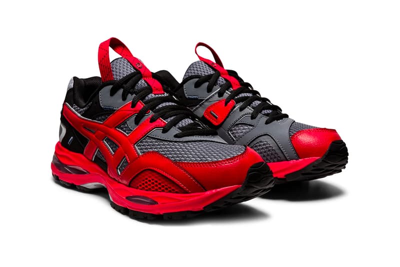 asics gel mc plus sea glass grey Classic Red Metropolis 201A194300 201A194600 menswear streetwear kicks shoes trainers runners sneakers spring summer 2021 ss21 collection release