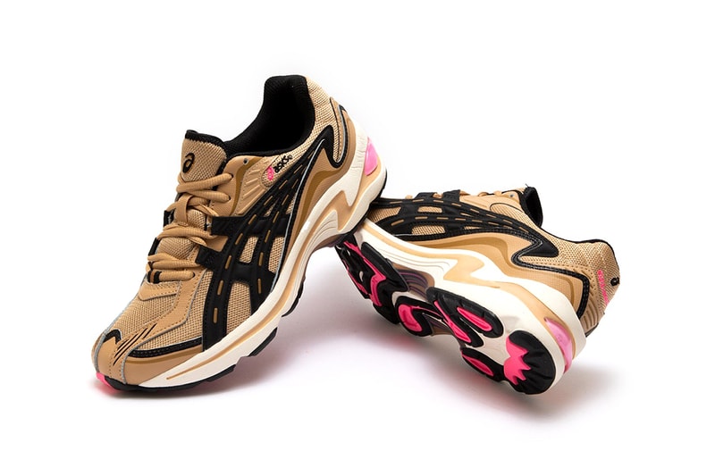 asics gel preleus camel brown Aizuri blue sneakers trainers footwear fashion running performance mesh air unit bubble official release date info photos price store list buying guide