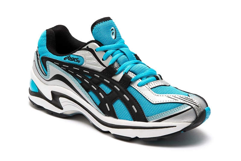 asics gel preleus camel brown Aizuri blue sneakers trainers footwear fashion running performance mesh air unit bubble official release date info photos price store list buying guide