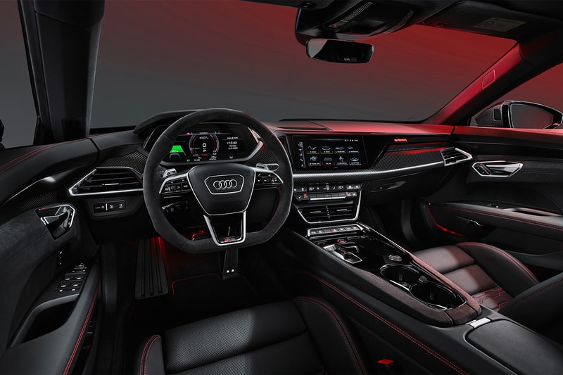 audi etron gt grand tourer rs upgrade trim global premiere debut unveiling electric cars battery 