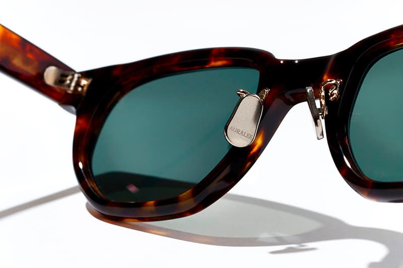 AURALEE Debut Eyewear Line first black tortoiseshell acetate titanium shades accessories eyevan 7285 Hirotaka Nakagawa info