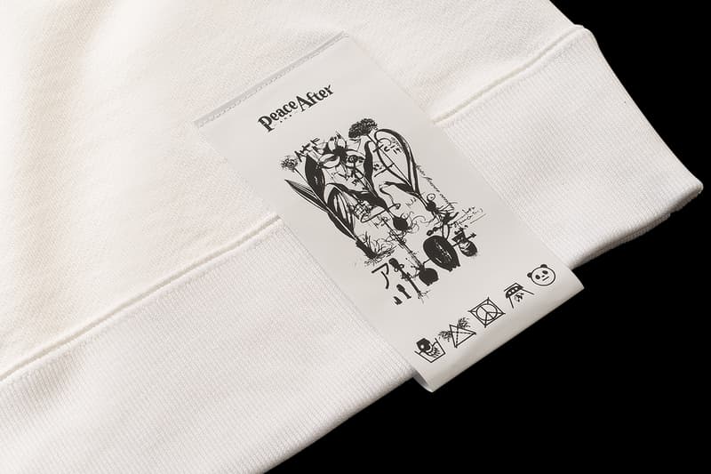 Azuma Makoto PEACE AND AFTER Flower Peace Hoodie Release Info