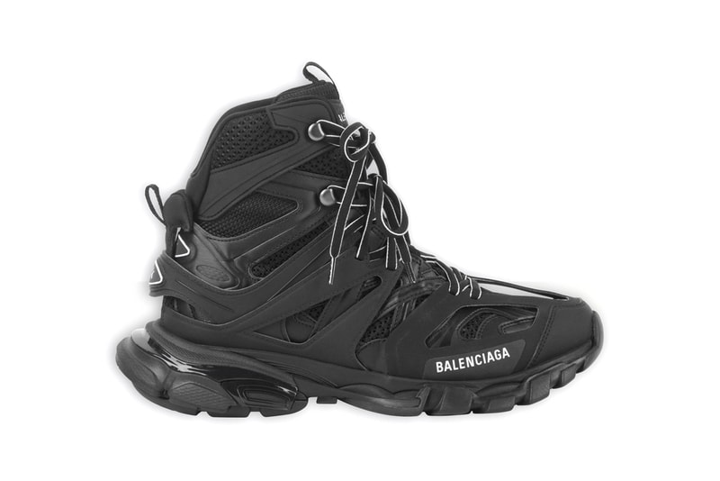Balenciaga Track Hike Sneaker Boot Hybrid High Top New Footwear Shoe Trainer Design Demna Gvasalia Luxury Limited Edition Sold Out Nylon Mesh Dynamic Sole Unit BB
