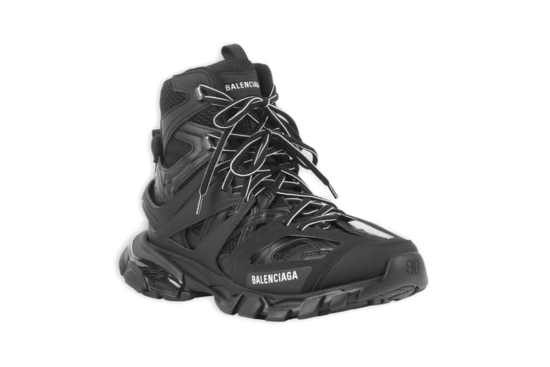 Balenciaga Track Hike Sneaker Boot Hybrid High Top New Footwear Shoe Trainer Design Demna Gvasalia Luxury Limited Edition Sold Out Nylon Mesh Dynamic Sole Unit BB