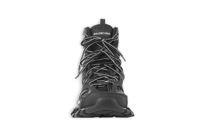 Balenciaga Track Hike Sneaker Boot Hybrid High Top New Footwear Shoe Trainer Design Demna Gvasalia Luxury Limited Edition Sold Out Nylon Mesh Dynamic Sole Unit BB