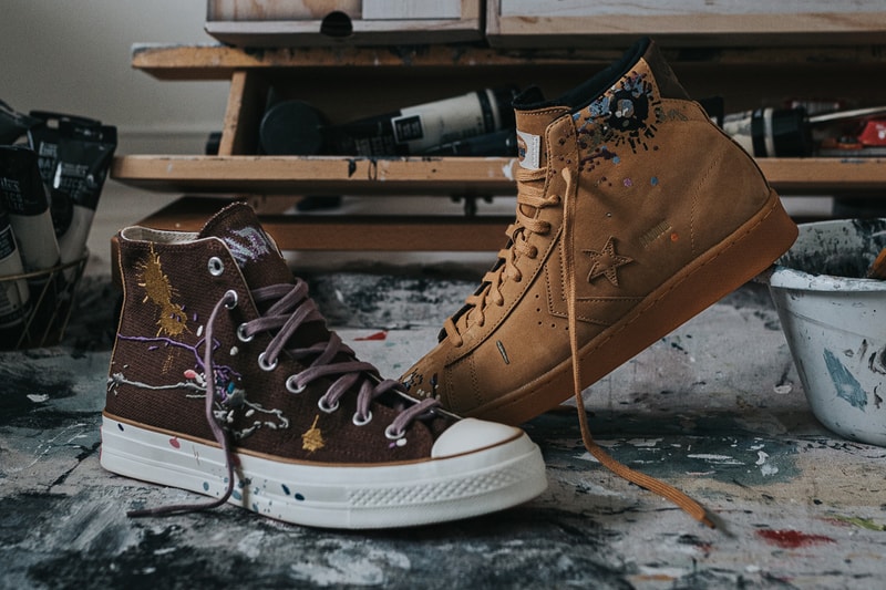 bandulu converse maroon wheat multicolor chuck taylor all star 70 hi high pro leather wheat 169908c 169909c official release date closer look info photos price store list buying guide