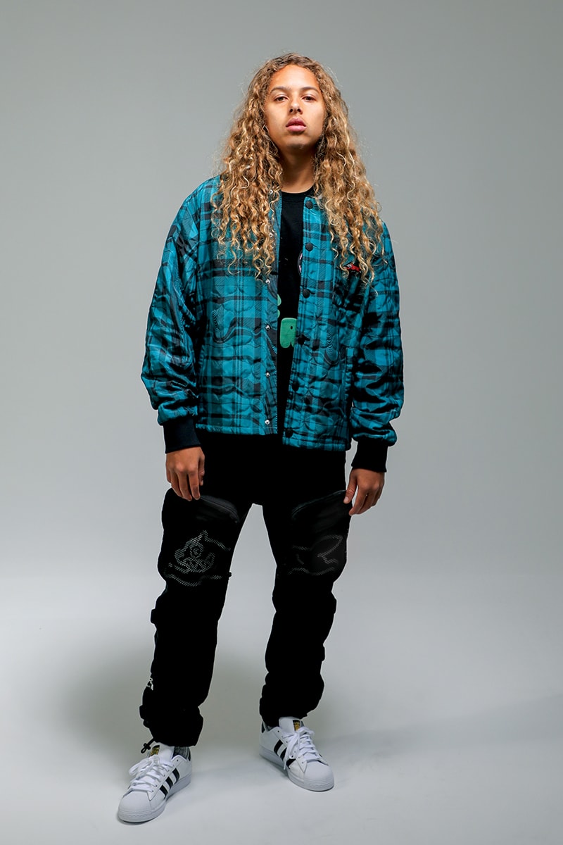 BBC ICE CREAM Spring 2021 Lookbook olan prenatt collection s21 menswear streetwear pharrell williams sweaters knits knitwear pants trousers denim jacket shirts hoodies info
