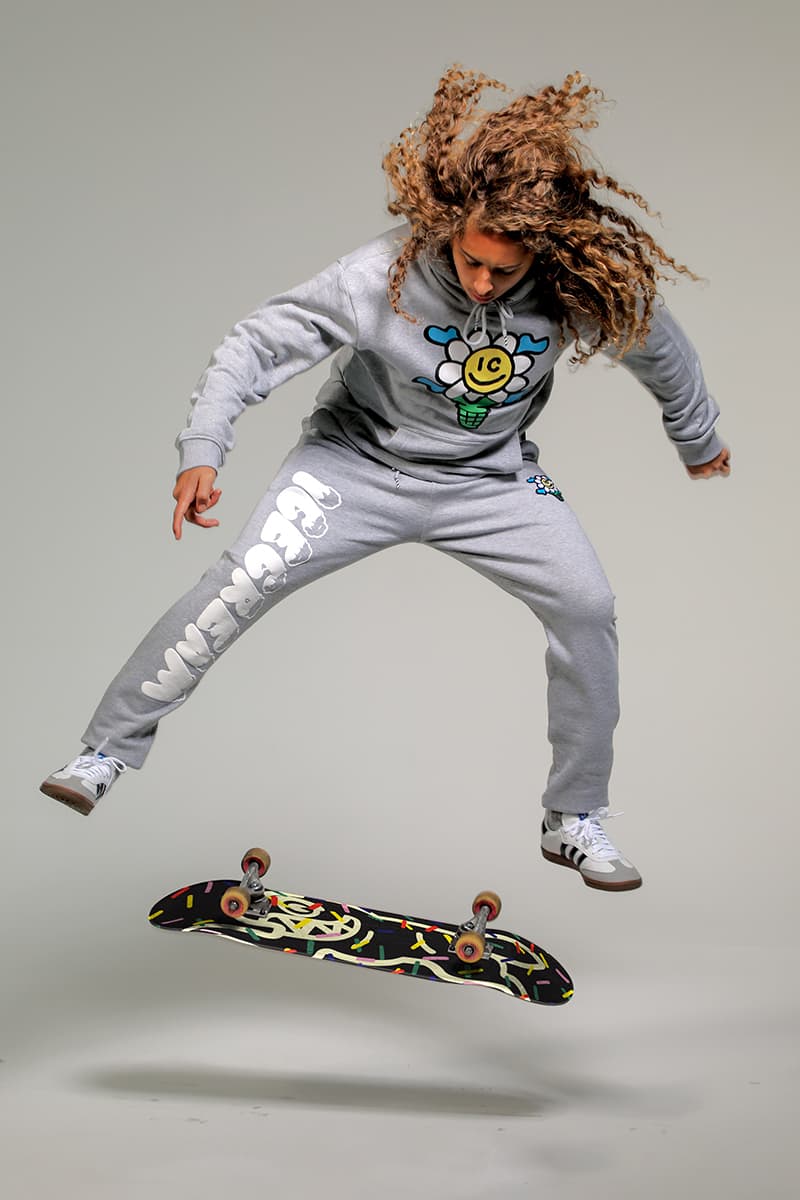 BBC ICE CREAM Spring 2021 Lookbook olan prenatt collection s21 menswear streetwear pharrell williams sweaters knits knitwear pants trousers denim jacket shirts hoodies info