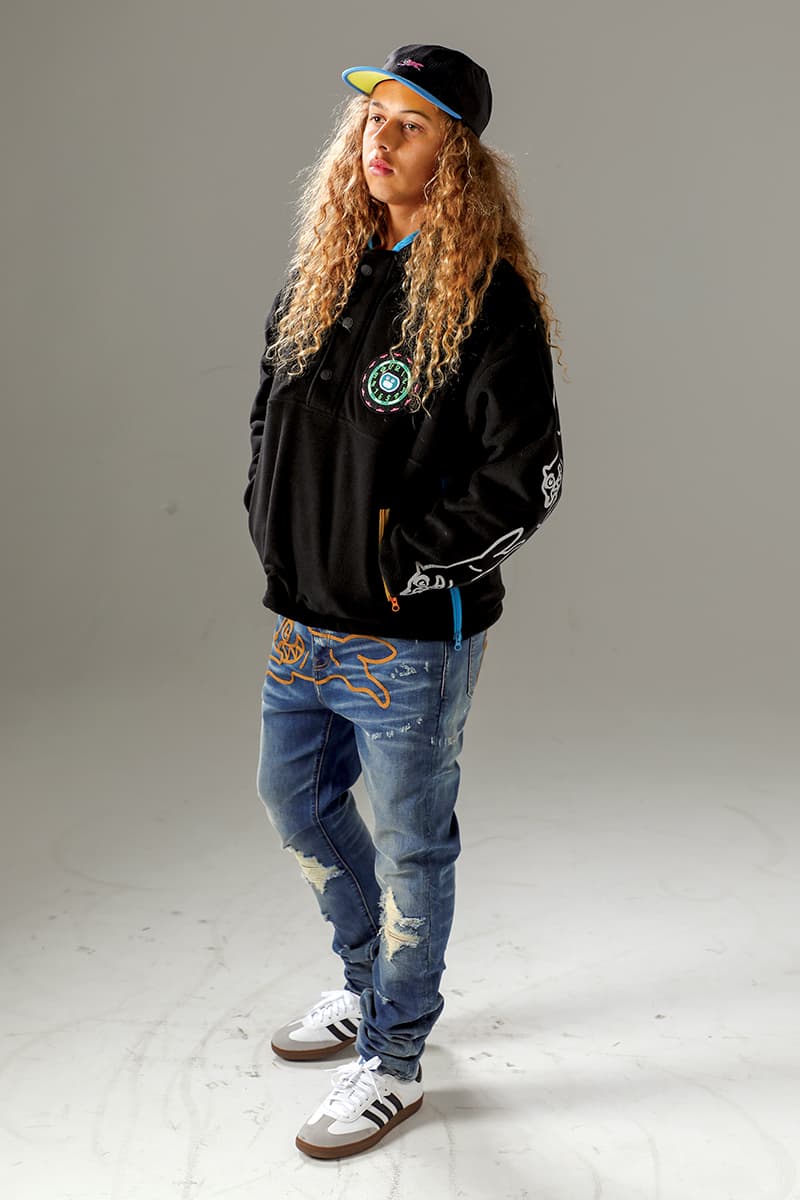BBC ICE CREAM Spring 2021 Lookbook olan prenatt collection s21 menswear streetwear pharrell williams sweaters knits knitwear pants trousers denim jacket shirts hoodies info
