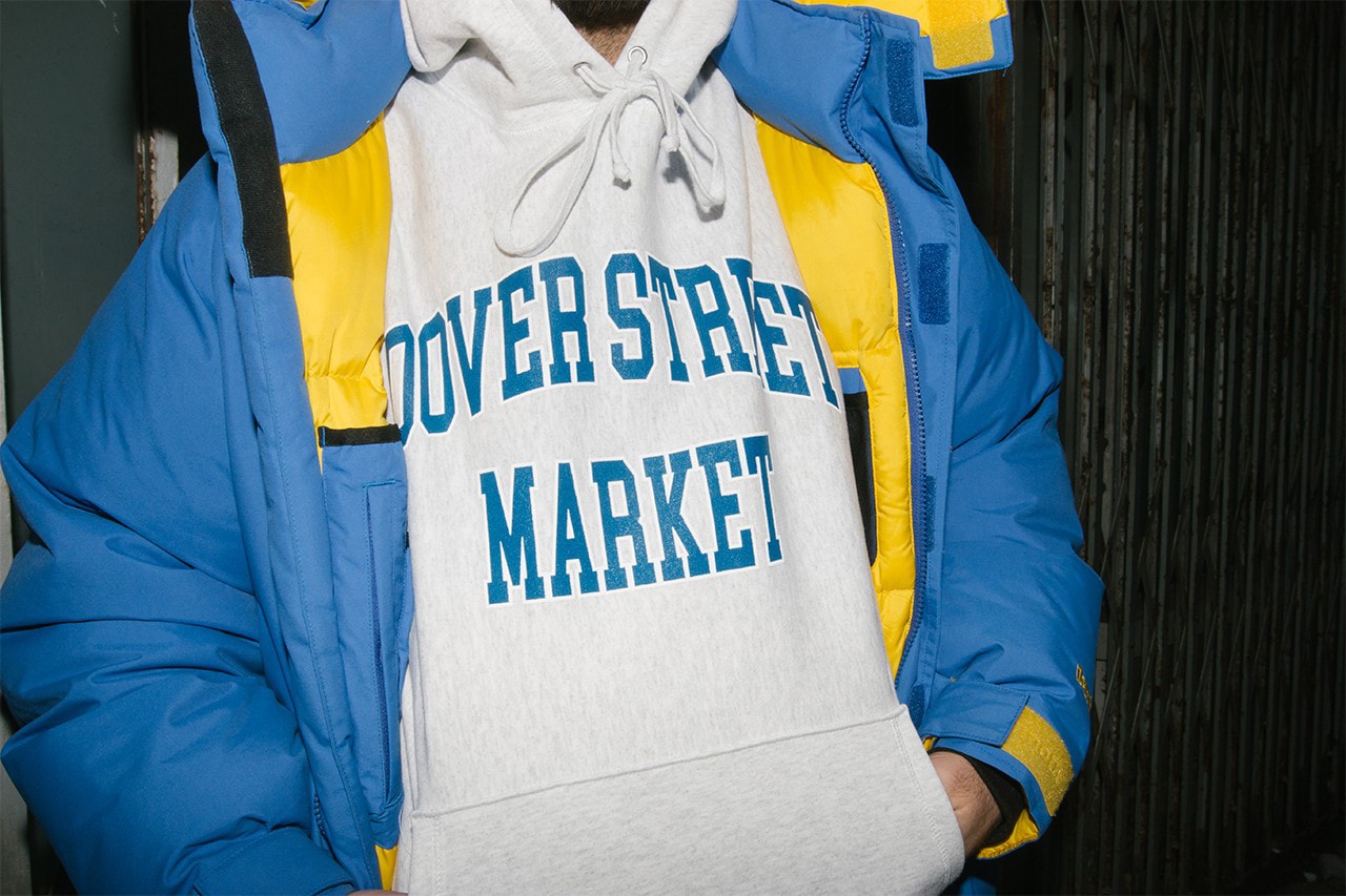 Better™ Gift Shop Spring/Summer 2021 Collection Dover Street Market Ginza Collaboration Hoodies Collegiate Sweater SS21 Avi Gold Face Oka