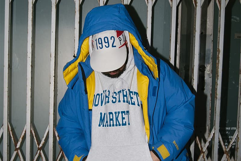 Better™ Gift Shop Spring/Summer 2021 Collection Dover Street Market Ginza Collaboration Hoodies Collegiate Sweater SS21 Avi Gold Face Oka