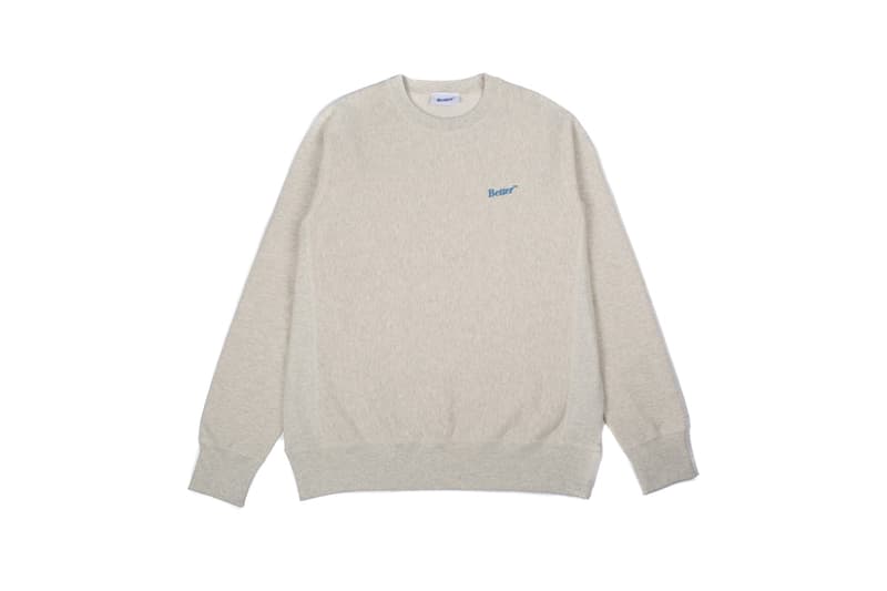 Better™ Gift Shop Spring/Summer 2021 Collection Dover Street Market Ginza Collaboration Hoodies Collegiate Sweater SS21 Avi Gold Face Oka