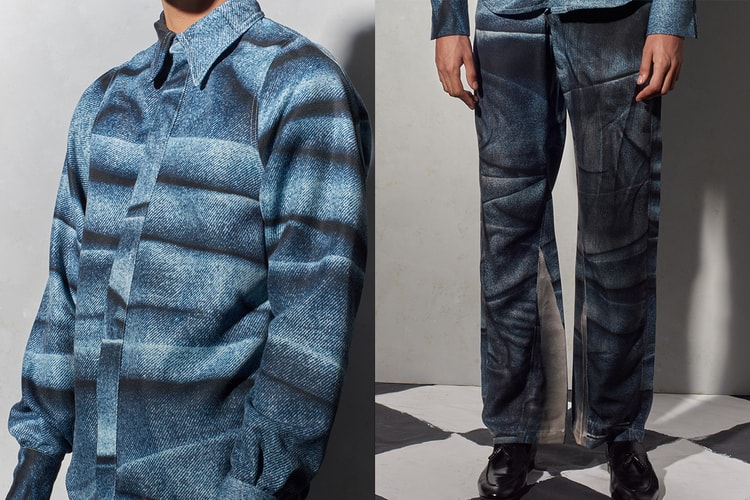 Bianca Saunders Superimposes Creased Denim Onto Wrangler Pieces for FW21