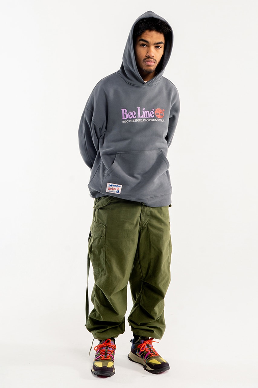 bbc billionaire boys club bee line timberland garrison trail hiking shoe high low yellow green blue purple tan t shirt hoodie hat official release date info photos price store list buying guide gore tex