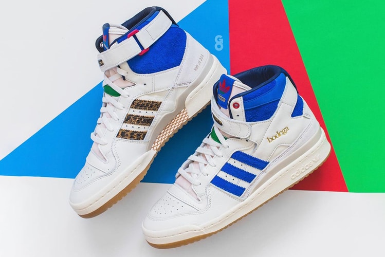 Detailed Look at Bodega's adidas Forum Hi '84 "Friends and Family" Colorway