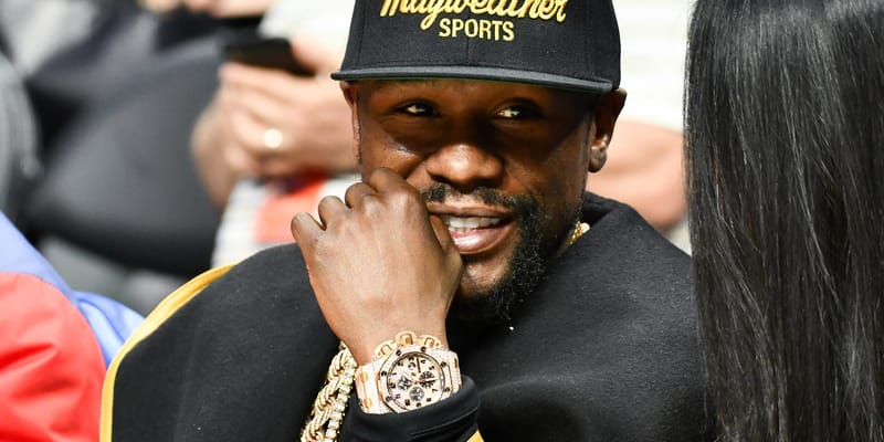 Floyd Mayweather flaunts mammoth wealth again and shows off £1.4million  watch - Daily Star