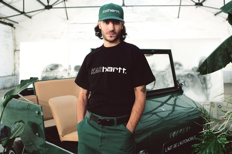 Carhartt WIP x L'Art de L'Automobile KARHARTT Arthur Kar Detroit The Broken Arm Cars Sports cars 