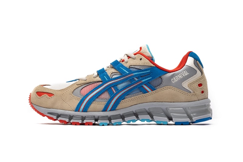 carnival asics gel kayano 5 350 putty directoire blue release info date store list buying guide photos price thailand bangkok 
