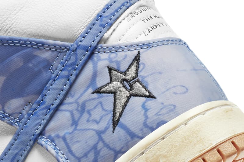 Carpet Company x Nike SB Dunk High Official First Look Images Release Information Drop Date Baltimore Skateboarding Brand Tear Away Upper Ayman Osama Abdeldayem
