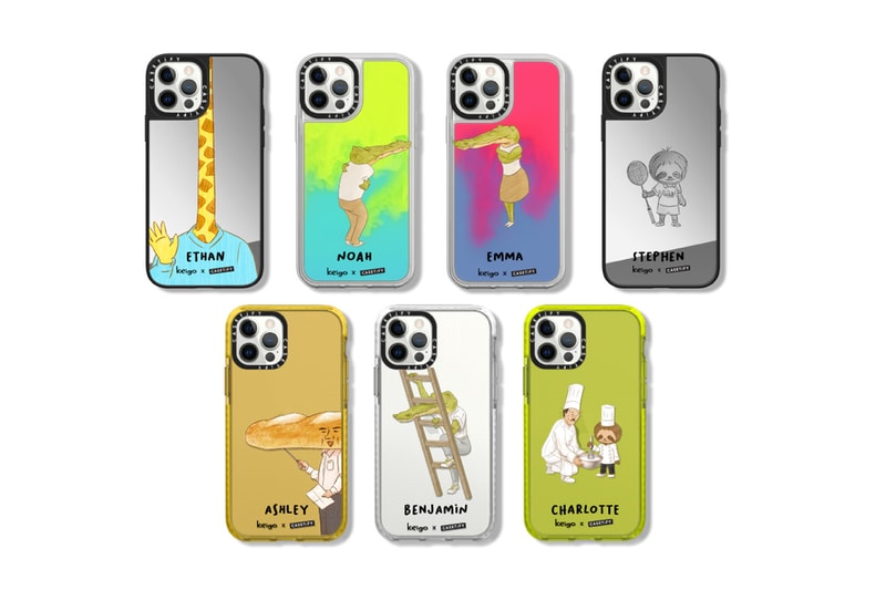 casetify keigo release information iPhone case AirPods Apple Watch case