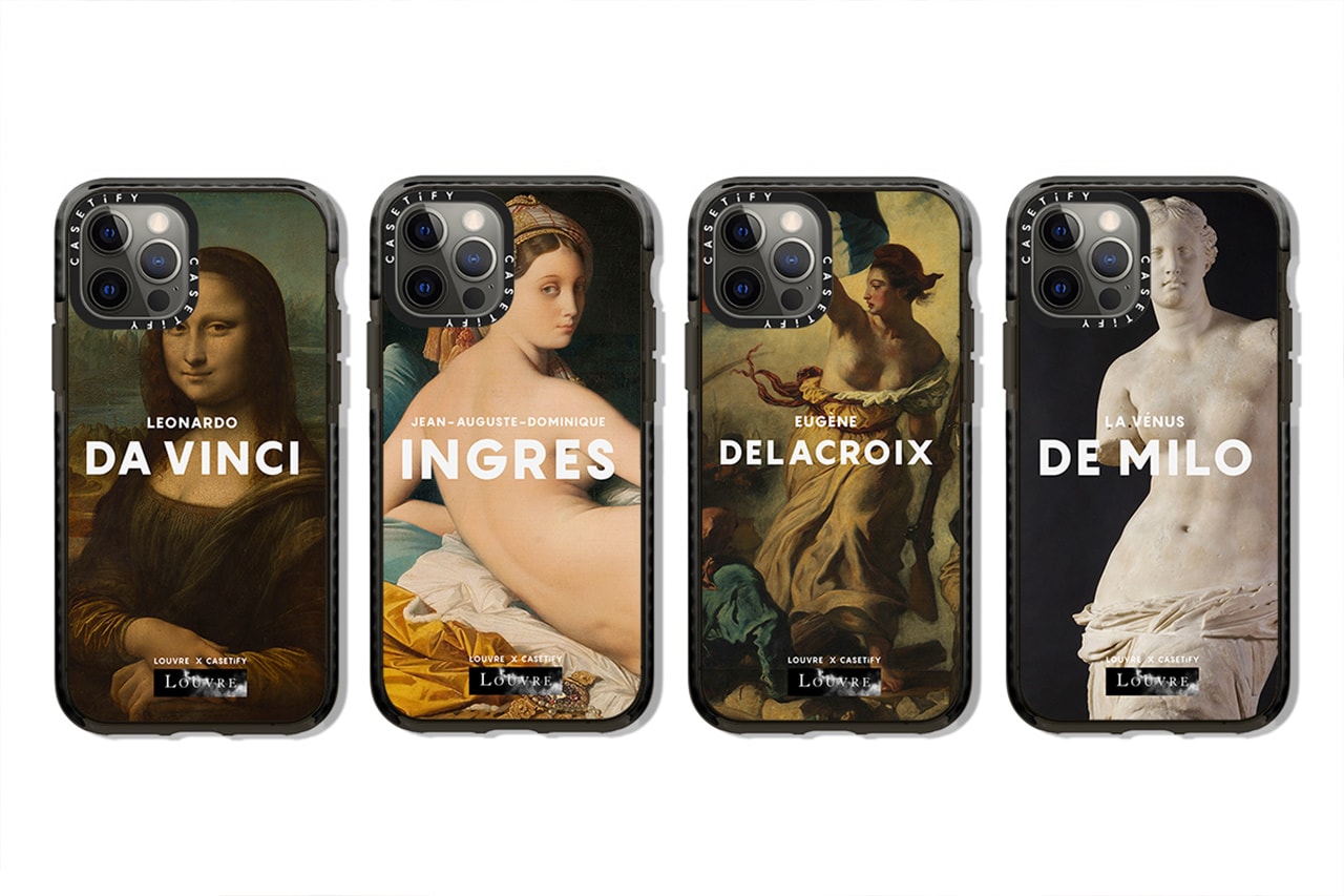 CASETiFY x Musée du Louvre Collaboration Info release fine art iPhone accessories 