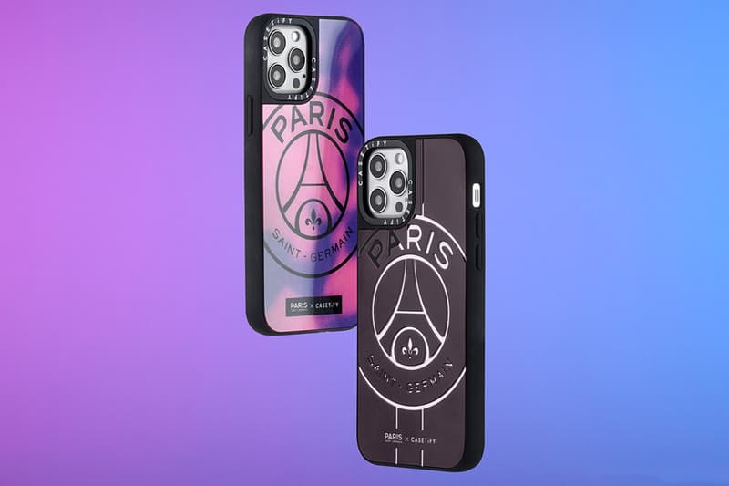 CASETiFY x Paris Saint-Germain iPhone case accessories AirPods cases PSG