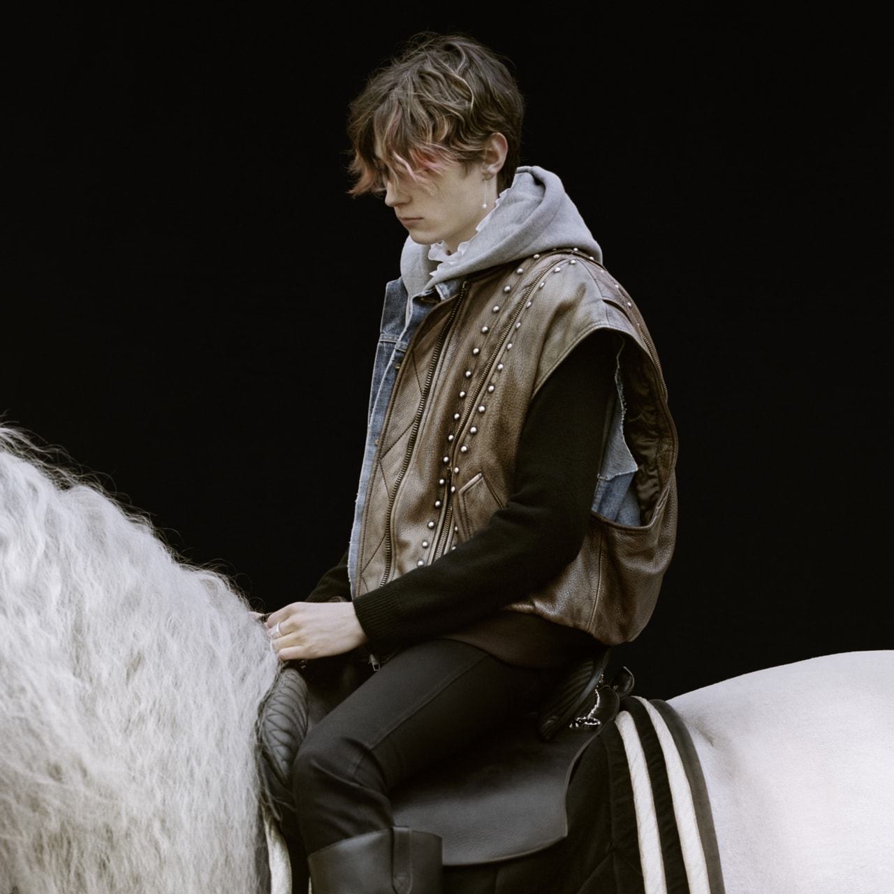 CELINE Fall/Winter 2021 Collection Lookbook menswear hedi slimane teen knight poem NOUVEAU ROMANTIQUE