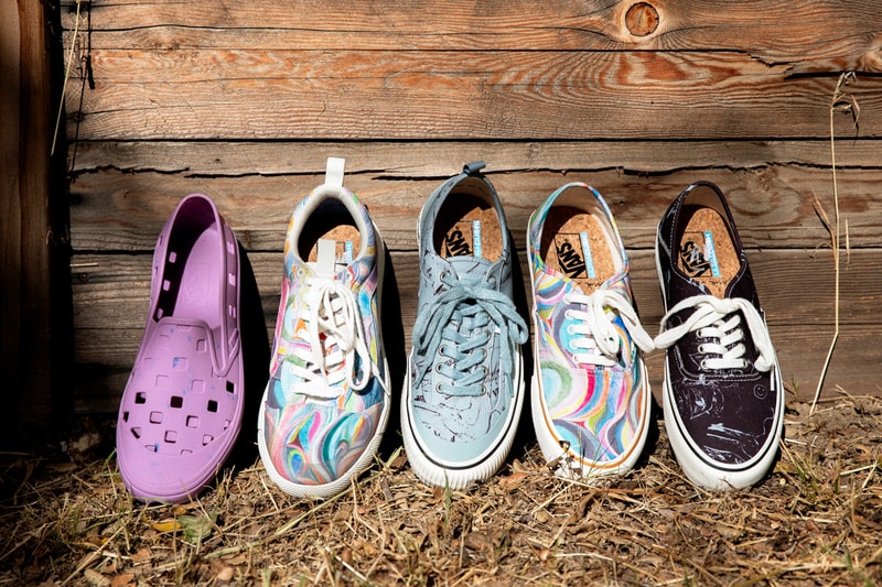 artist chris johanson vans authentic slip on ultra range exo destruct sf shorts shirt official release date info photos price store list buying guide