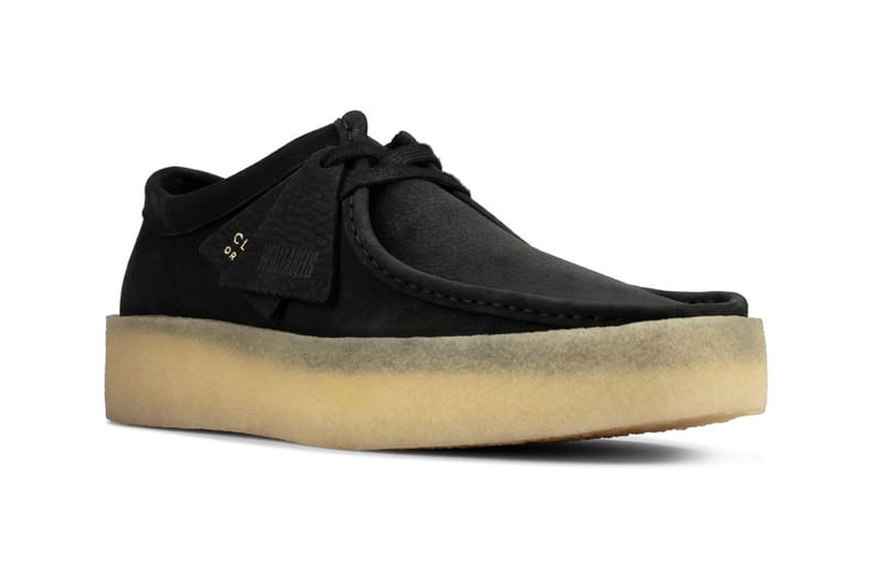 wallabee shoes black