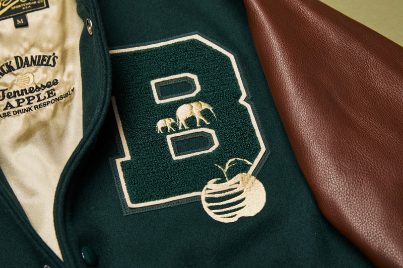 jack daniels Ouigi Theodore varsity jackets cut and sew collection Jack Daniel's Tennessee Apple Classic Remix Program apparel overalls