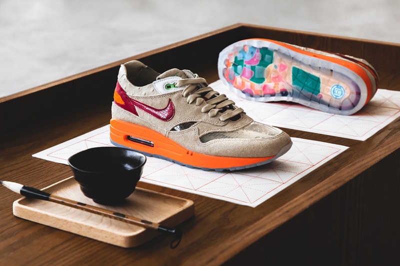 CLOT Nike Air Max 1 Kiss of Death Closer Look Release Info dd1870-100 Official Look Buy Price Edison Chen Kevin Poon