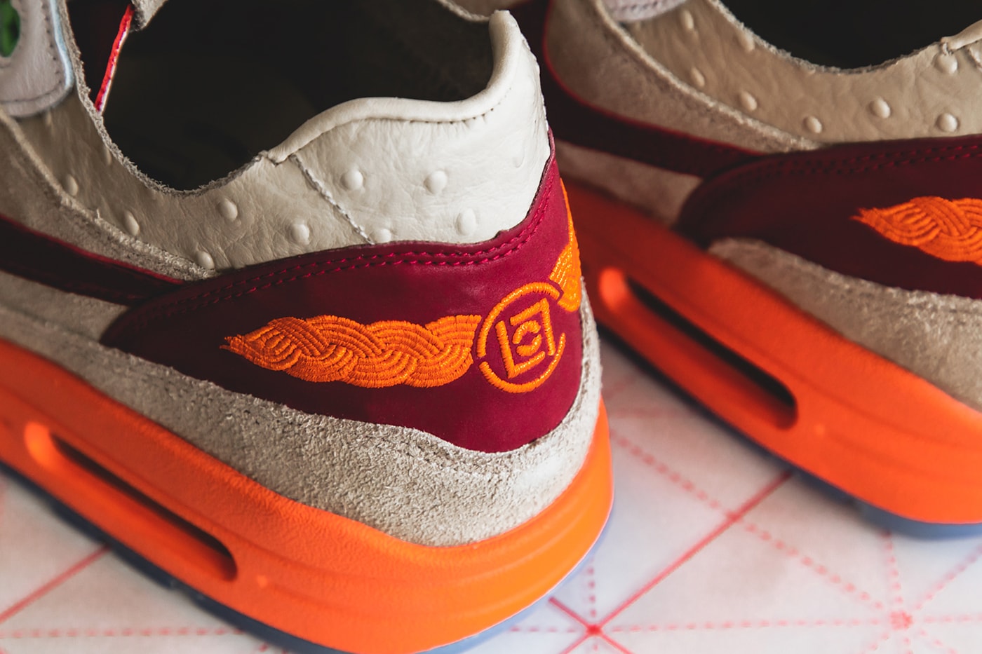 CLOT Nike Air Max 1 Kiss of Death Closer Look Release Info dd1870-100 Official Look Buy Price Edison Chen Kevin Poon