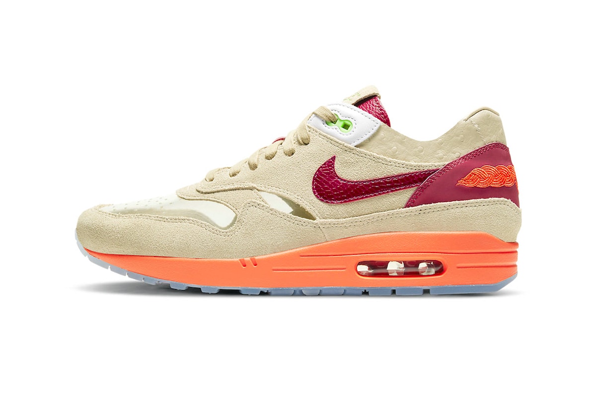 CLOT Nike Air Max 1 Kiss of Death Official Look Release Info dd1870-100 Buy Price Edison Chen Kevin Poon