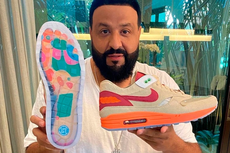 DJ Khaled Reveals CLOT x Nike Air Max 1 "Kiss of Death" Re-Release