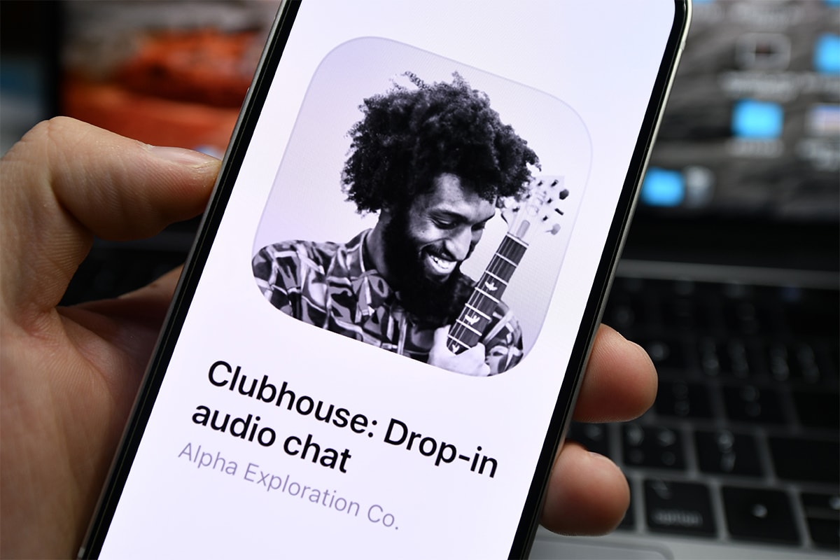 social media platform service audio clubhouse app store downloads eight million invite only prelaunch 