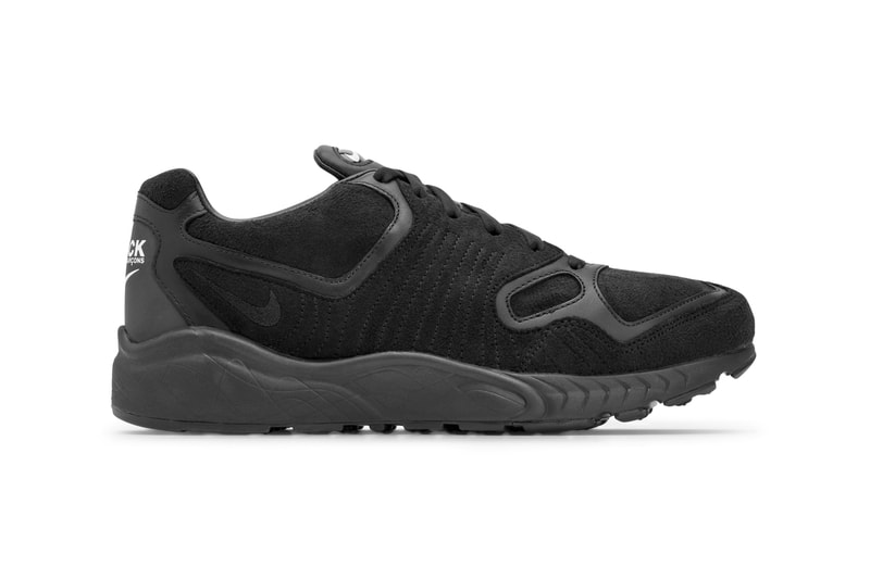 COMME des GARÇONS BLACK x Nike Air Zoom Talaria Official Collaboration Release Information First Look Drop Date Footwear Sneaker Shoe Swoosh Blacked-Out Murdered Rei Kawakubo Limited Edition CDG Tinker Hatfield 1997 