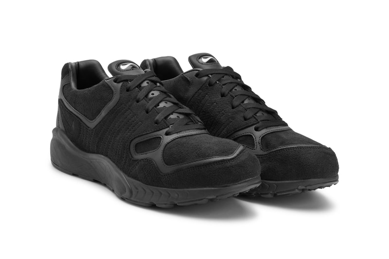 COMME des GARÇONS BLACK x Nike Air Zoom Talaria Official Collaboration Release Information First Look Drop Date Footwear Sneaker Shoe Swoosh Blacked-Out Murdered Rei Kawakubo Limited Edition CDG Tinker Hatfield 1997 