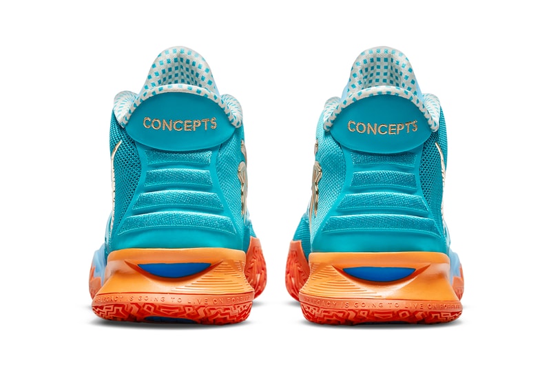 concepts nike basketball kyrie irving 7 blue gold red orange egyptian CT1137 900 official release date info photos price store list buying guide