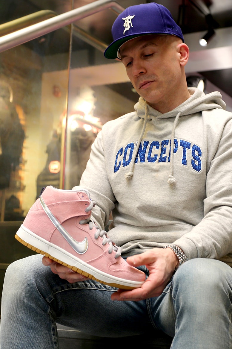 Concepts x Nike SB Dunk Hi OG "When Pigs Fly" Deon Point Creative Director Real True Story Inspiration Interview HYPEBEAST Sole Mates Hype Footwear Collaboration 2012 OG Drop Never Before Seen Images Blueprints CAD Graphics Limited Edition Shoes Footwear Swoosh