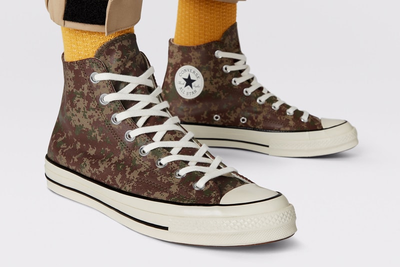 converse chuck taylor all star 70 hi high digi camo sand brown herbal 170380C official release date info photos price store list buying guide