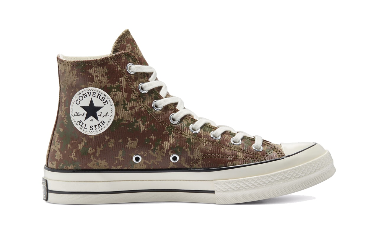 converse chuck taylor all star 70 hi high digi camo sand brown herbal 170380C official release date info photos price store list buying guide
