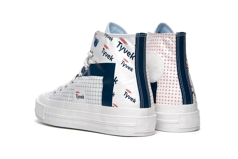 Converse Chuck 70 Hi DuPont TYVEK Mailers Material Limited Edition Sneaker Footwear Drop Date Release Information 170061C Water-repellent tear-resistant paper-soft