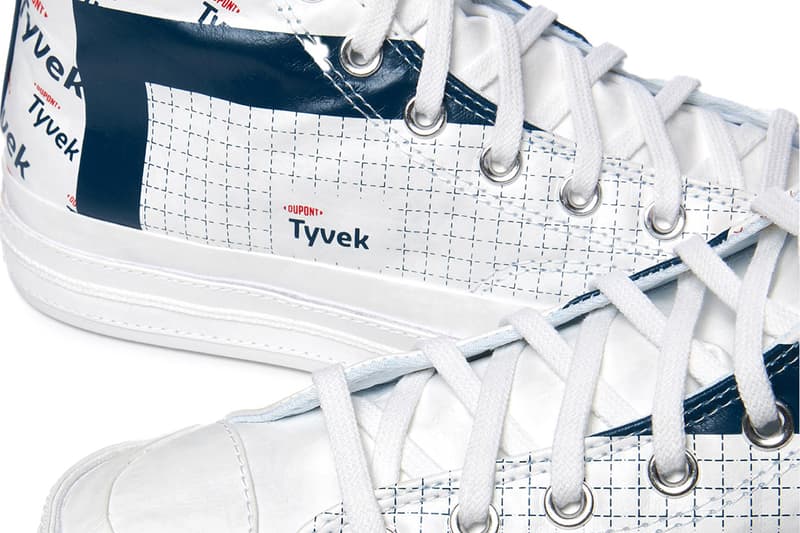 Converse Chuck 70 Hi DuPont TYVEK Mailers Material Limited Edition Sneaker Footwear Drop Date Release Information 170061C Water-repellent tear-resistant paper-soft