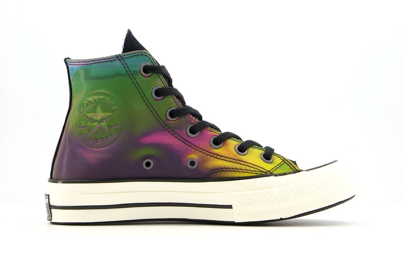 converse all star chuck taylor 70 hi sneaker footwear fashion basketball silhouette classic iconic glow leather canvas multi color black white 