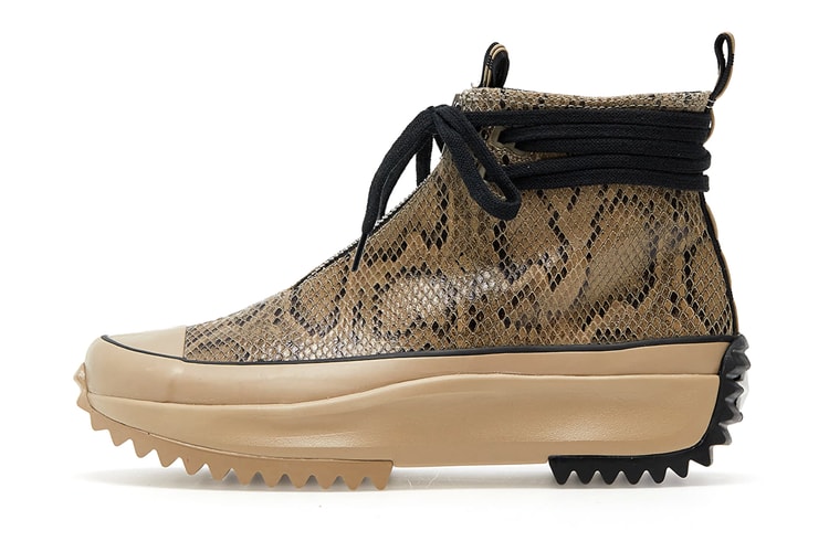 Converse's Run Star Hike Is Crafted With Premium Snakeskin Uppers