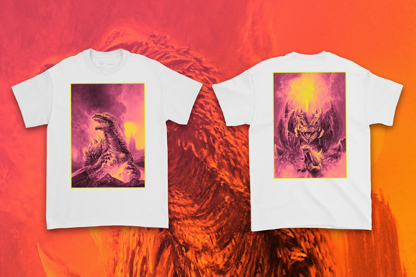 Crunchyroll Godzilla CR Loves Merch Collection Release Light Figure Compendium T shirt Hoodie Sweatshirt  Medicom Toy