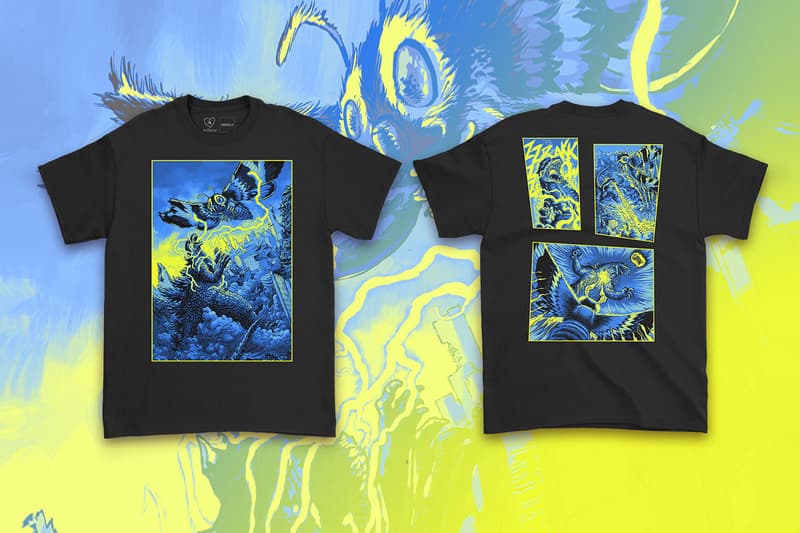Crunchyroll Godzilla CR Loves Merch Collection Release Light Figure Compendium T shirt Hoodie Sweatshirt Medicom Toy