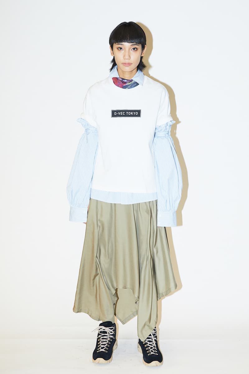 D-VEC Spring/Summer 2021 Collection Lookbook ryota saito ss21 japan gore tex infinium daiwa dyneema unfocus